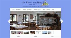 Desktop Screenshot of lanuvolasulmare.com