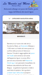 Mobile Screenshot of lanuvolasulmare.com